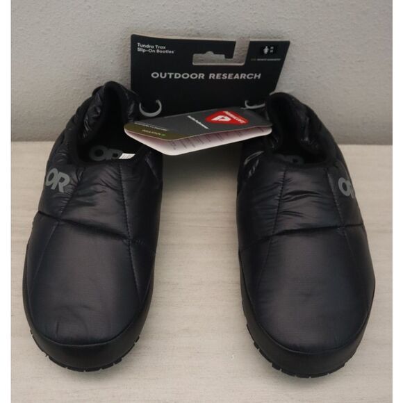 Outdoor Research Women's Sz M (8-9) Black Tundra Trax Slip-On Booties - Picture 1 of 13